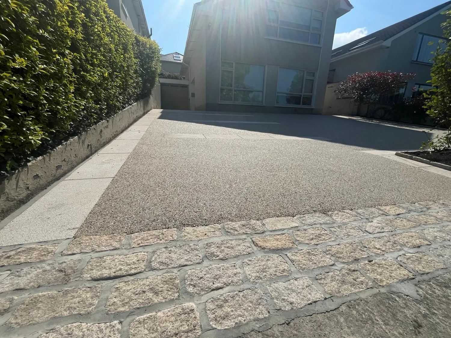 Brown Tumbled Granite, Stillorgan photo 1