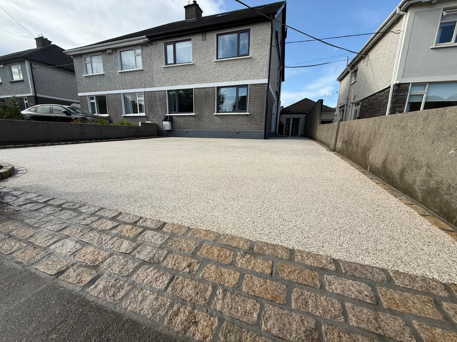 Brown Tumbled Granite, Stillorgan photo 2