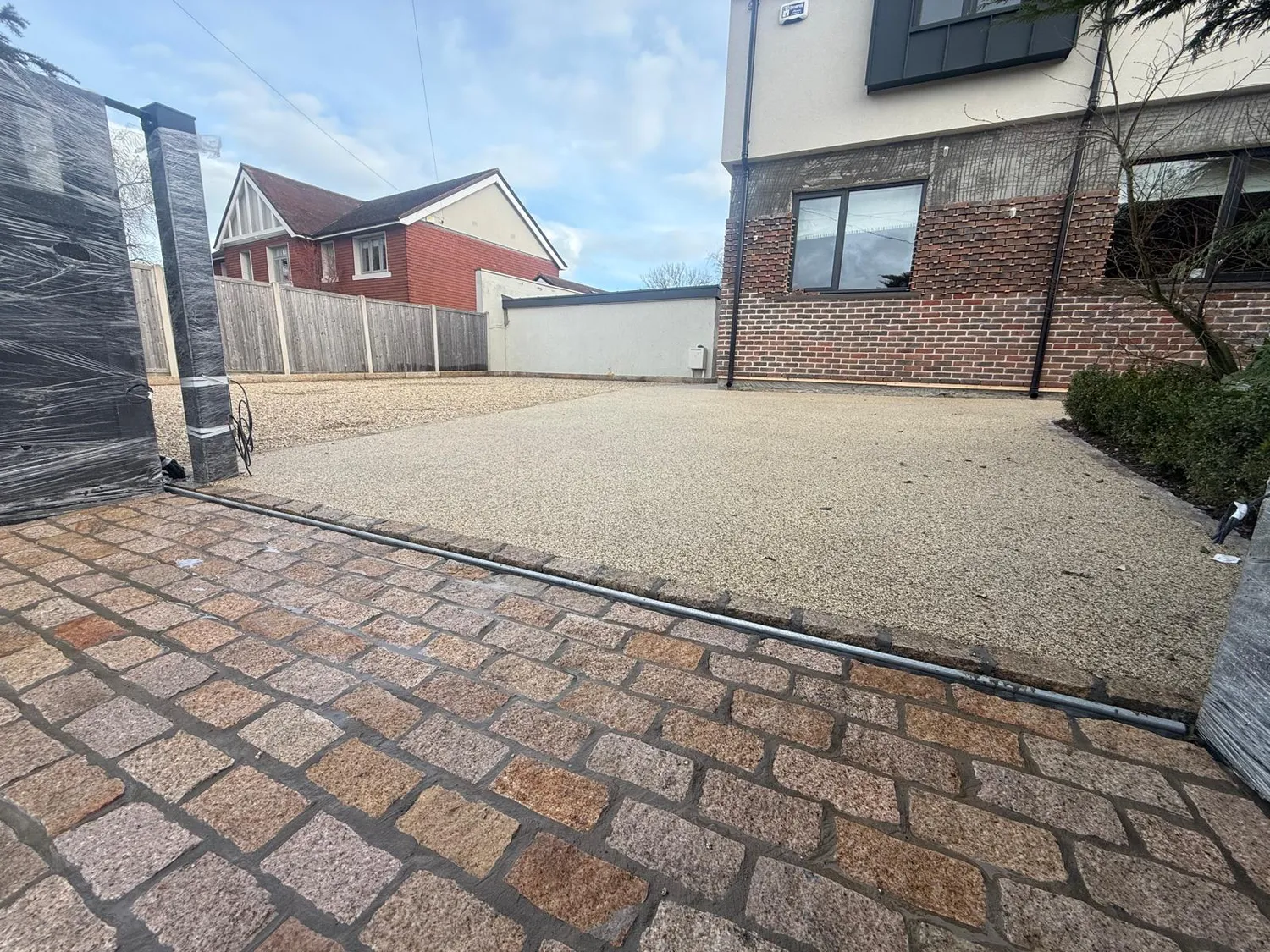 Brown Tumbled Granite, Stillorgan photo 3