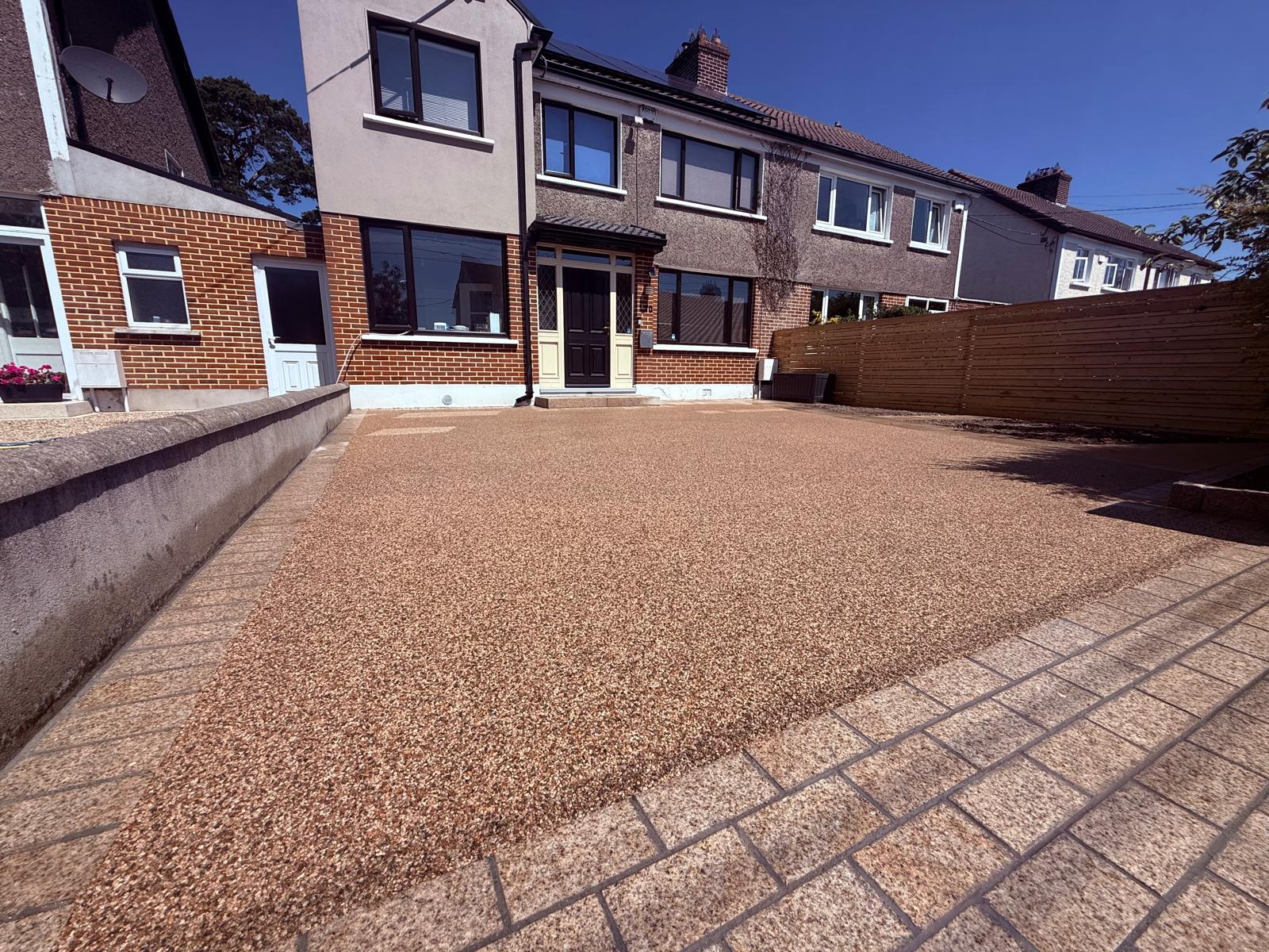 Brown Clean Cut Granite