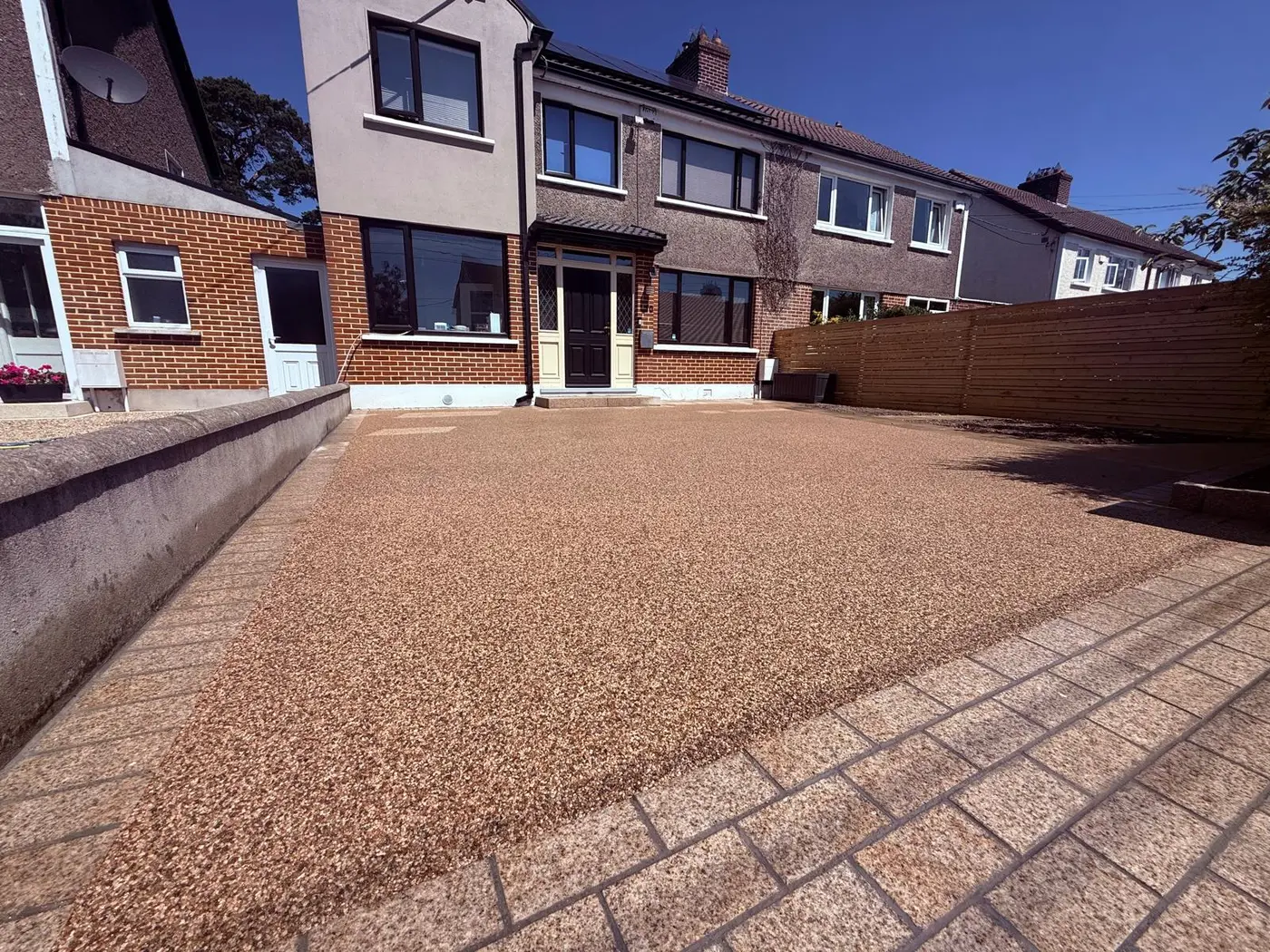 Brown Clean Cut Granite