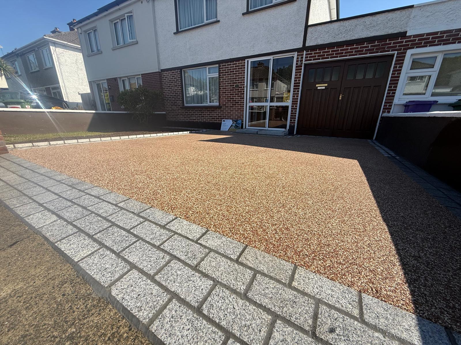 Warm Tone Driveway