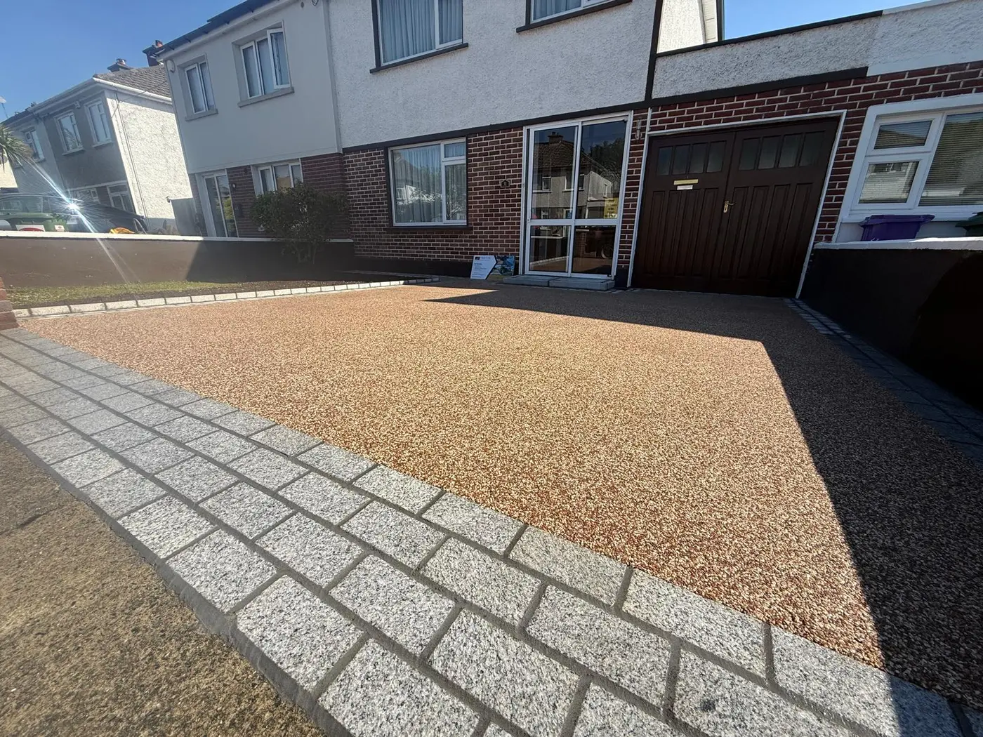 Warm Tone Driveway